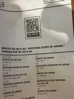 Spektiv se zoomem, monokulator - 2