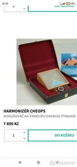 Harmonizér škodlivých vlivů a dráždivých zón CHEOPS. - 2