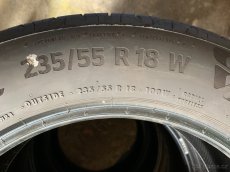 Prodám 4ks letních 235/55 R18 W Continental EcoContact 6 - 2