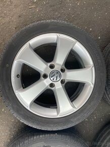 Letní sada originál vw litych kol 5x112 225/45 r17 - 2