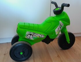 Odrážedlo zelená motorka menší - 2