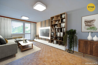Prodej bytu 3+1 73 m2 s balkonem, 132221 - 2