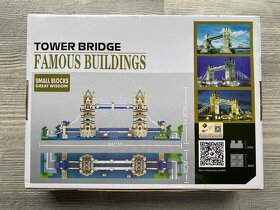 NOVÉ Stavebnice typu Lego - Tower Bridge - 1833 kostek - 2