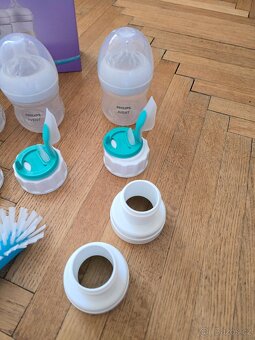 Philips Avent Newborn Gift Set + extra lahvička a adaptéry - 2