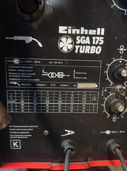 svářečka CO2 Einhell SGA 175 Turbo - 2