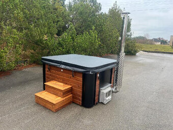 Akrylátová venkovní viřivka Marivox, hot tub, koupací sud - 2