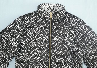 Zimní prošívaná černobílá bunda, vel. M-L, zn. Lolitas&L - 2