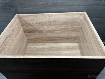Dřevěný úložný box Bono - 2