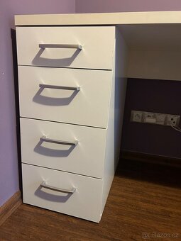 Psací stůl bílý - 2