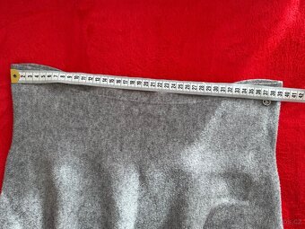 Sukně z úpletu šedá - 2