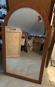 Zrcadlo dreveny ram - 2