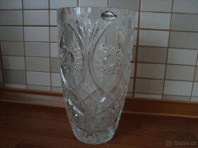 broušená váza a popelník - 2