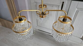 Lustr křišťálový retro - 2