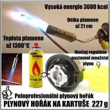 Plynový hořák - 2