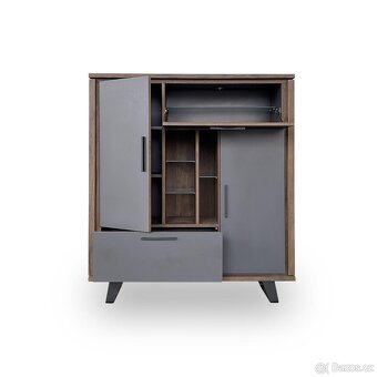 Dřevěná komoda/skříň - CUBO 140 cm - 2