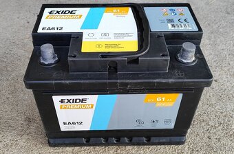 Autobaterie Exide 61Ah - 2