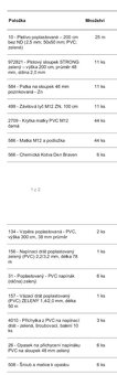 Pletivovy plot-25m - 2
