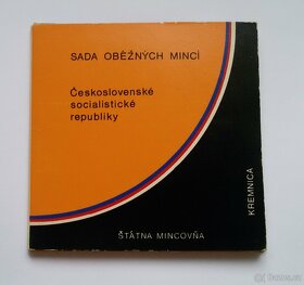 predám sadu mincí Československo 1988 - 2