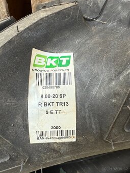 Traktorová pneumatika 8.00 - 20 6PR TT TR 135 BKT - 2