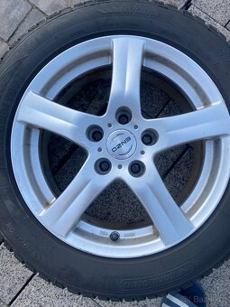 Alu disky 16” 5x114.3 s pneu 215/65/16 2 x Enzo 2 x jiná zna - 2