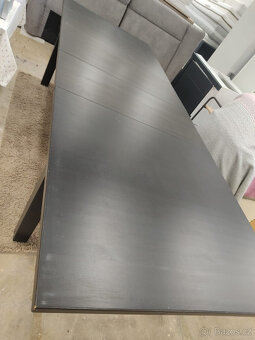 Ikea STORNÄS dřevěný rozkládací stůl hnědočerný - 2