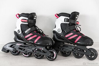 NOVÉ dívčí / dámské kolečkové fitness inline brusle vel. 40 - 2