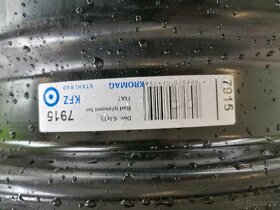 4x plechovy disk 6x15, 4x100, et 43 Fiat - 2