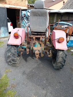 Malotraktor domácí výroby - 2