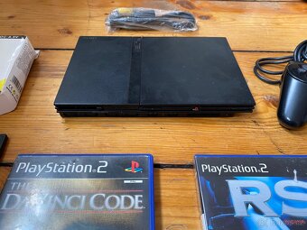 Konzole PS2 Playstation 2 ovladač Hry - 2