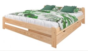 Postel z masivu borovice 180x200 Nová - 2