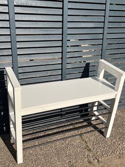 IKEA HEMNES Botník bílý - 2