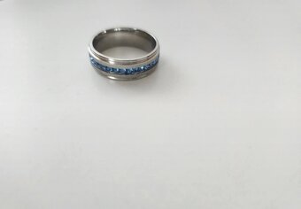 Pánský prsten chirurgická ocel - 2