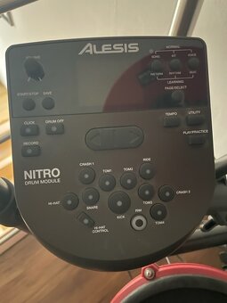 Alesis Nitro Red Mesh Kit Special Edition - 2