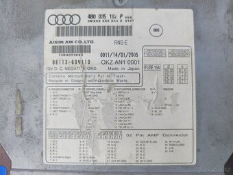 Originální Audi Navigation plus Rádio RNS-E - 2