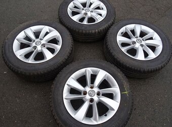 Alu disky origo Opel, 15", 4x100, ET 39, letní sada - 2