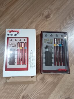 Sada technických per Isograph Rotring - 2