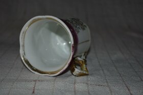 Porcelánový hrnek starožitný 1 - 2