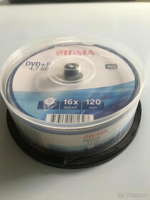 DVD+R SIGMA 4,7GB 16x 25ks spindle box - 2