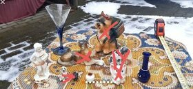 Keramika, Placatka, retro dóza, Aromalampa, obrázky, od 20kč - 2