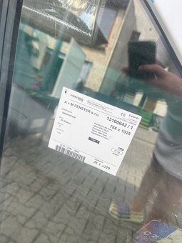 Plastové okno šikmina - 2