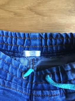 Džíny šňůrka v pase vel. 104 - 2