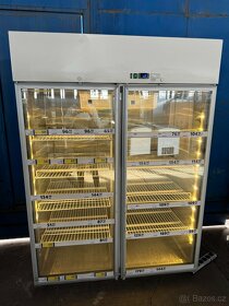 Prosklená chladicí lednice dvoudveřová - 2