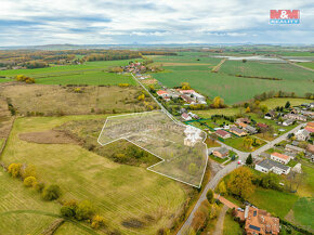 Prodej stavebních pozemků, 15000 m², Obrubce - 2