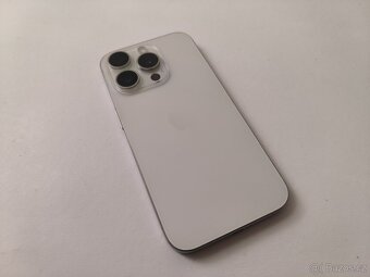 apple iphone 15 PRO 128gb White Titanium / Batéria 90% - 2