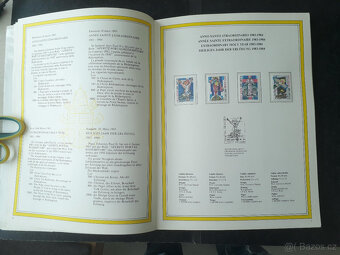 Vaticano 1983 - kompletní album známek a pohlednic - 2