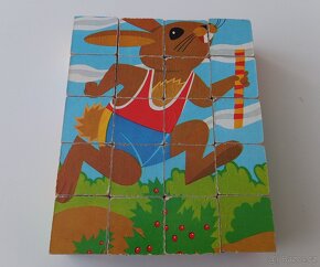 Prodám zachovalé kostky z minulého století - skvělý dárek - 2