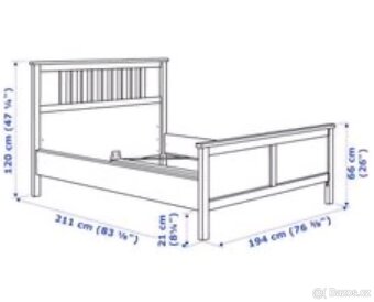Hemnes postel 180x200cm - 2