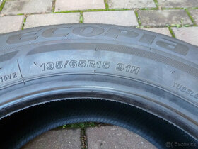 pneu Bridgestone ECOPIA 195/65/15 - 2