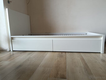 Postel MALM 90x200 cm - bílá, Ikea - 2