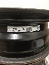VW ocelový  disk  6J x 15 ,5x112 - 2